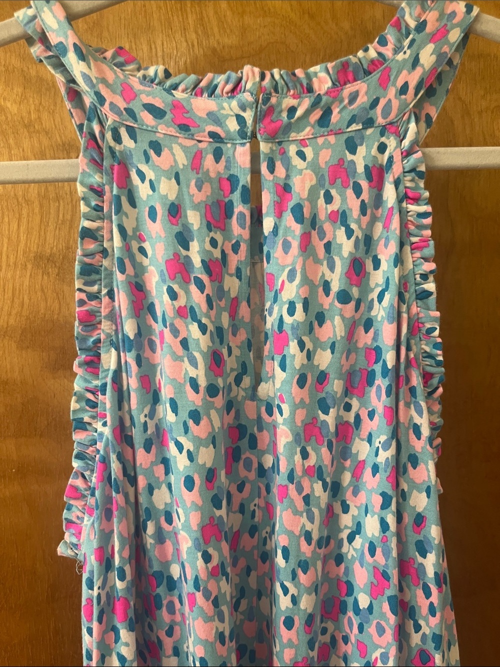 Lilly Pulitzer Light Blue Floral Halter Midi Dress - Picture 5 of 6